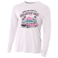 Retro Car Enthusiast Classic Design Cooling Performance Long Sleeve Crew