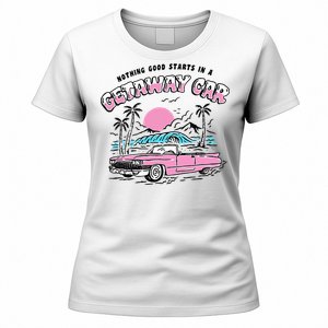 Retro Car Enthusiast Classic Design Women's T-Shirt