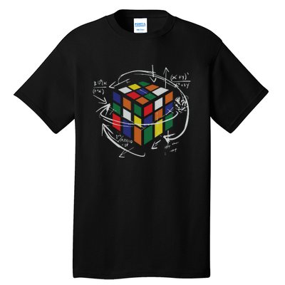 Rubix's Cube EQUATION Funny Tall T-Shirt