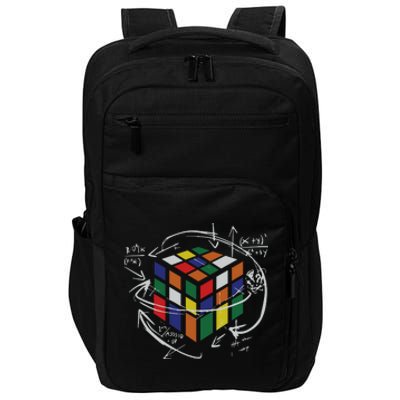 Rubix's Cube EQUATION Funny Impact Tech Backpack