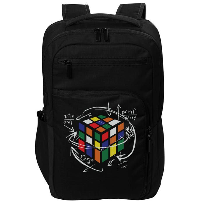 Rubix's Cube EQUATION Funny Impact Tech Backpack