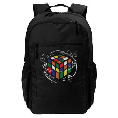 Rubix's Cube EQUATION Funny Daily Commute Backpack