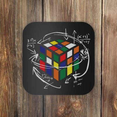 Rubix's Cube EQUATION Funny Coaster