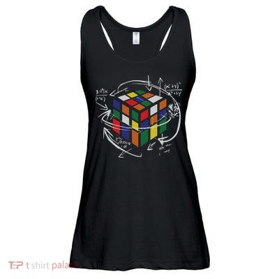 Rubix's Cube EQUATION Funny Ladies Essential Flowy Tank