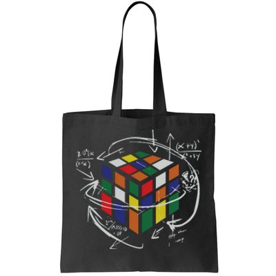 Rubix's Cube EQUATION Funny Tote Bag