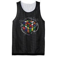 Rubix's Cube EQUATION Funny Mesh Reversible Basketball Jersey Tank