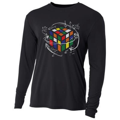 Rubix's Cube EQUATION Funny Cooling Performance Long Sleeve Crew