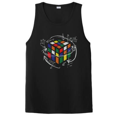 Rubix's Cube EQUATION Funny PosiCharge Competitor Tank