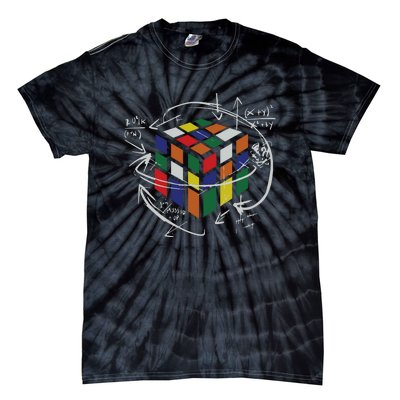 Rubix's Cube EQUATION Funny Tie-Dye T-Shirt