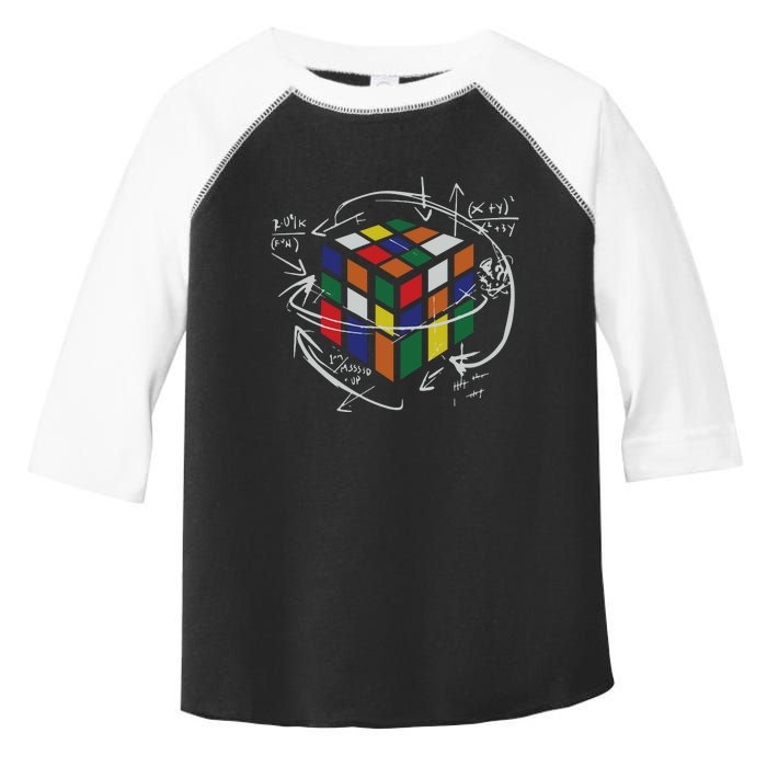 Rubix's Cube EQUATION Funny Toddler Fine Jersey T-Shirt