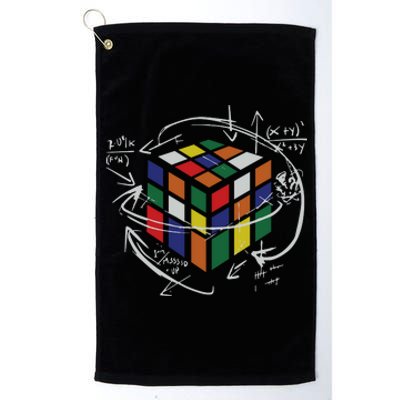 Rubix's Cube EQUATION Funny Platinum Collection Golf Towel