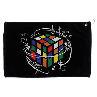 Rubix's Cube EQUATION Funny Grommeted Golf Towel