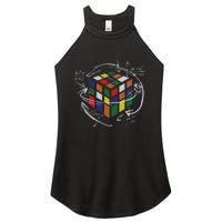 Rubix's Cube EQUATION Funny Women's Perfect Tri Rocker Tank