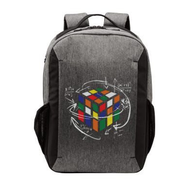 Rubix's Cube EQUATION Funny Vector Backpack