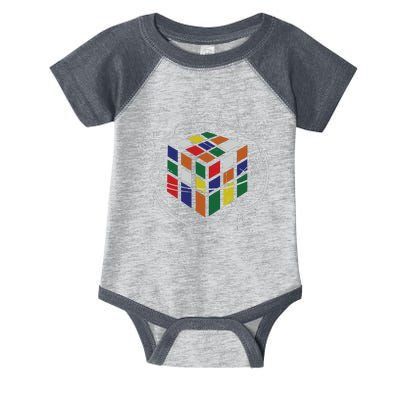 Rubix's Cube EQUATION Funny Infant Baby Jersey Bodysuit