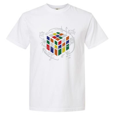 Rubix's Cube EQUATION Funny Garment-Dyed Heavyweight T-Shirt