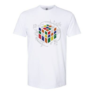 Rubix's Cube EQUATION Funny Softstyle CVC T-Shirt