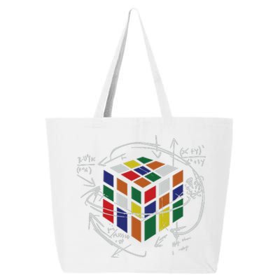 Rubix's Cube EQUATION Funny 25L Jumbo Tote