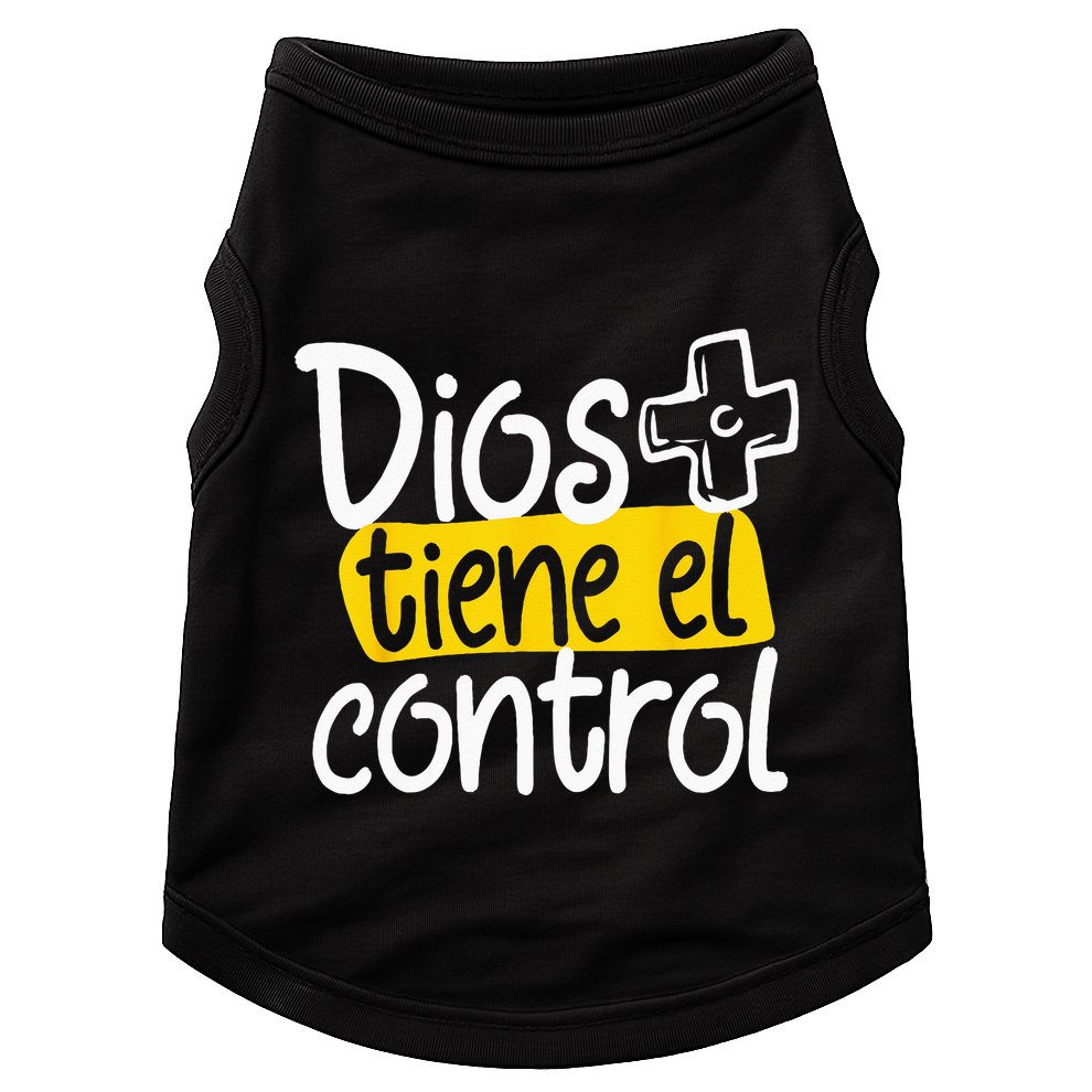 Regalo Cristiano En Espanol Christian Spanish Dios Tiene Con Doggie Tank