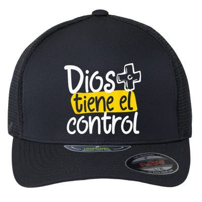 Regalo Cristiano En Espanol Christian Spanish Dios Tiene Con Flexfit Unipanel Trucker Cap