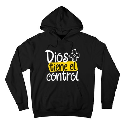 Regalo Cristiano En Espanol Christian Spanish Dios Tiene Con Hoodie