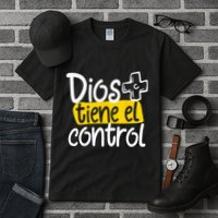 Regalo Cristiano En Espanol Christian Spanish Dios Tiene Con Tall T-Shirt