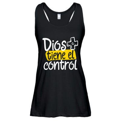 Regalo Cristiano En Espanol Christian Spanish Dios Tiene Con Ladies Essential Flowy Tank