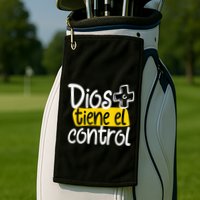 Regalo Cristiano En Espanol Christian Spanish Dios Tiene Con Golf Towel