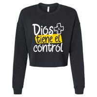 Regalo Cristiano En Espanol Christian Spanish Dios Tiene Con Cropped Pullover Crew