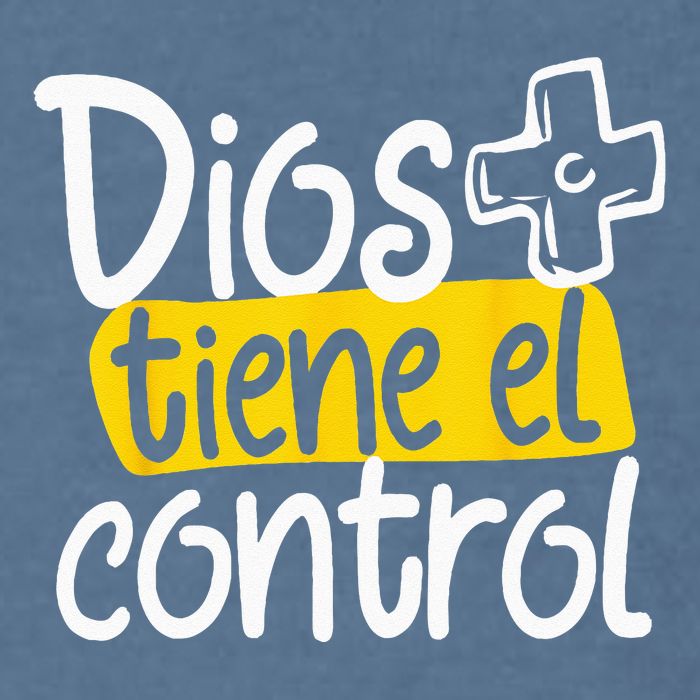 Regalo Cristiano En Espanol Christian Spanish Dios Tiene Con Garment-Dyed Sweatshirt