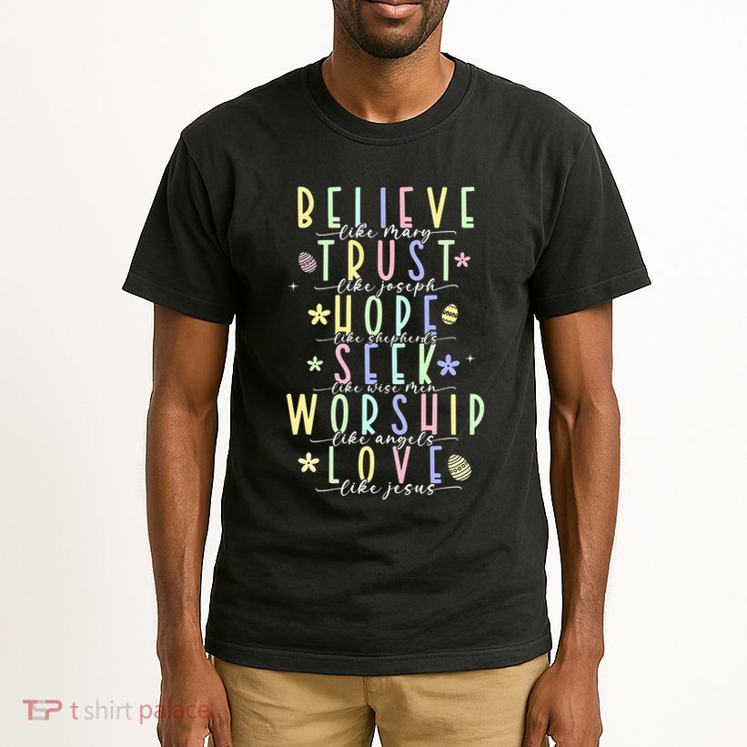 Retro Christian Easter Day Family Tall T-Shirt