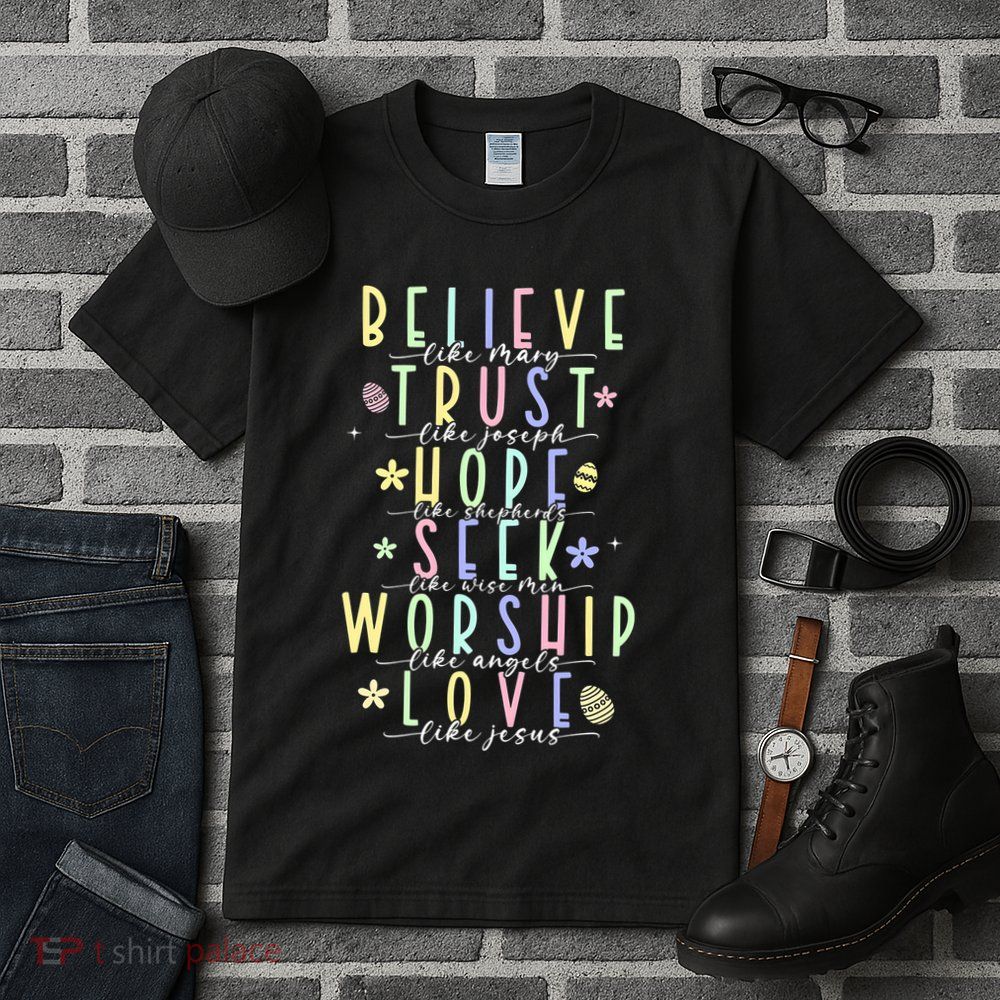 Retro Christian Easter Day Family Tall T-Shirt