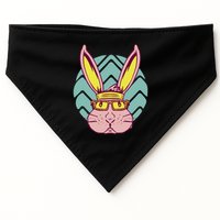 Retro Cool Easter Bunny USA-Made Doggie Bandana
