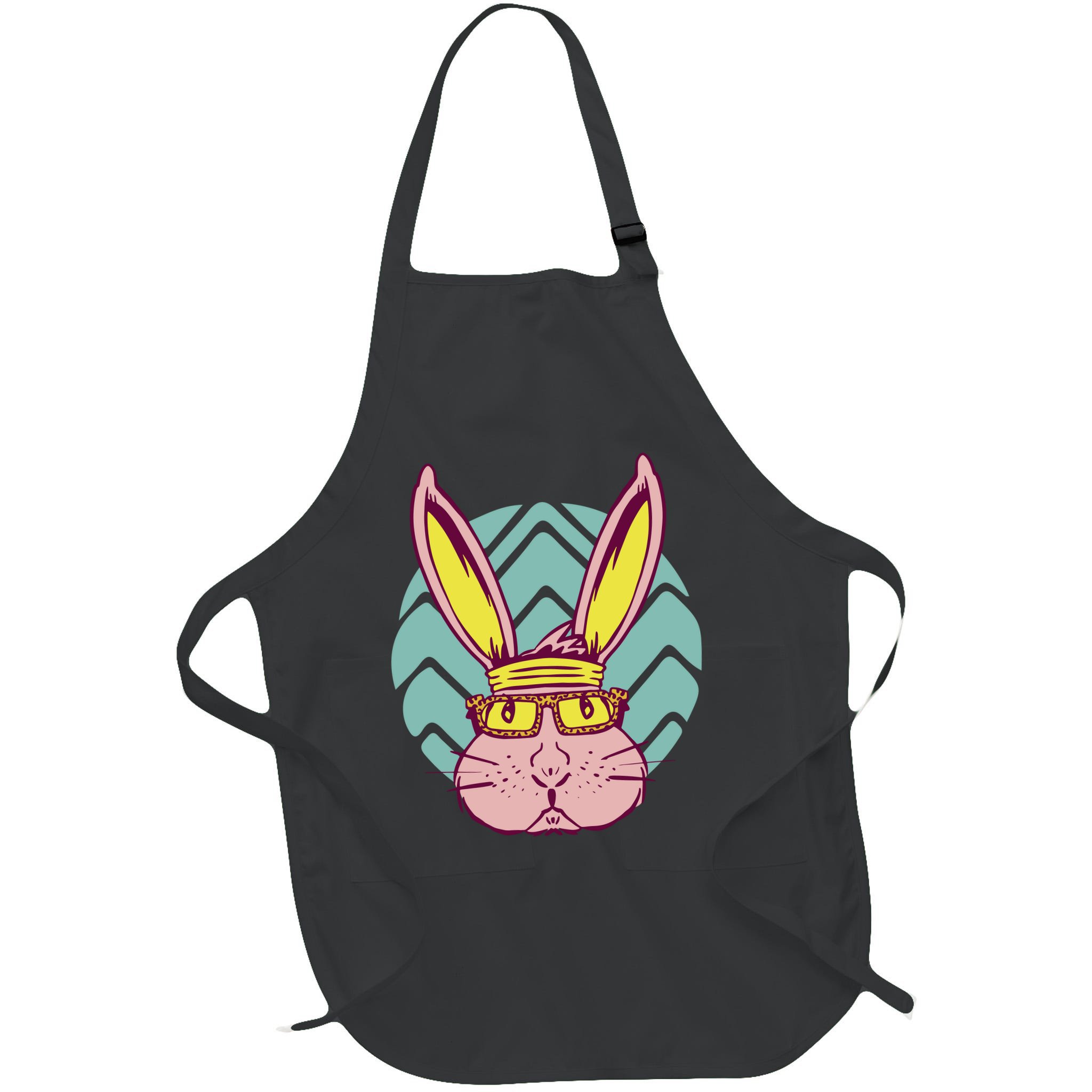 Retro Cool Easter Bunny Apron
