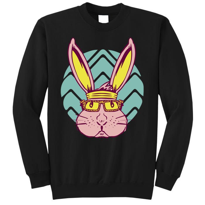 Retro Cool Easter Bunny Sweatshirt