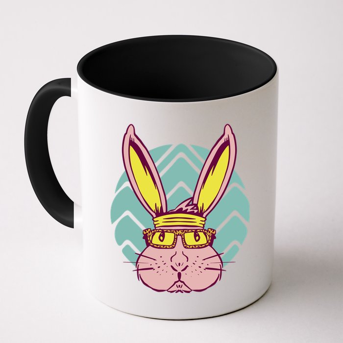 Retro Cool Easter Bunny Mug