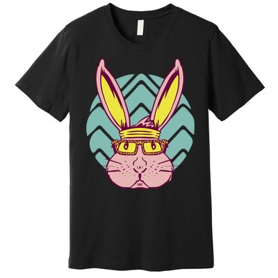 Retro Cool Easter Bunny Premium T-Shirt