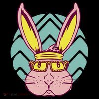 Retro Cool Easter Bunny Tank Top