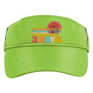 Retro Celebrate Easter A Lot Can Happen In 3 Days Adult Drive Performance Visor