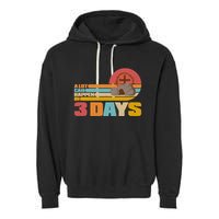 Retro Celebrate Easter A Lot Can Happen In 3 Days Garment-Dyed Fleece Hoodie