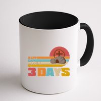 Retro Celebrate Easter A Lot Can Happen In 3 Days Mug