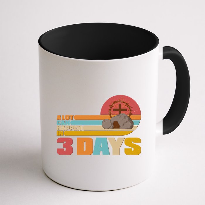 Retro Celebrate Easter A Lot Can Happen In 3 Days Mug