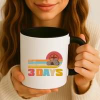 Retro Celebrate Easter A Lot Can Happen In 3 Days Mug