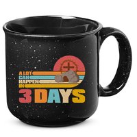 Retro Celebrate Easter A Lot Can Happen In 3 Days 15oz Campfire Ceramic Mug