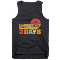 Retro Celebrate Easter A Lot Can Happen In 3 Days Tank Top