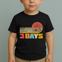 Retro Celebrate Easter A Lot Can Happen In 3 Days Toddler T-Shirt