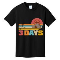 Retro Celebrate Easter A Lot Can Happen In 3 Days Kids T-Shirt