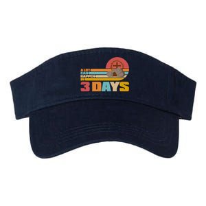 Retro Celebrate Easter A Lot Can Happen In 3 Days Valucap Bio-Washed Visor