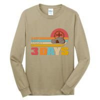 Retro Celebrate Easter A Lot Can Happen In 3 Days Tall Long Sleeve T-Shirt