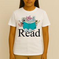 Read Cute Elephant Book Lover Gift T-Shirt